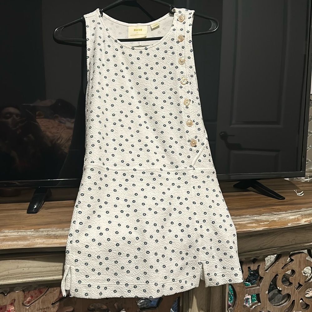 NWOT Maeve White Sleeveless Top